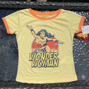 DC Comics Wonder Woman T-Shirt Yellow & Orange 18 months - NWT